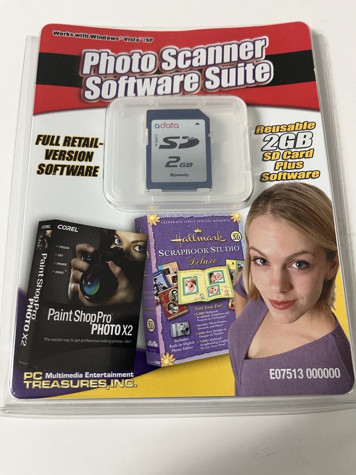Photo Scanner Software Suite - Corel Paint Shop Pro & Hallmark Scrapbook Studios