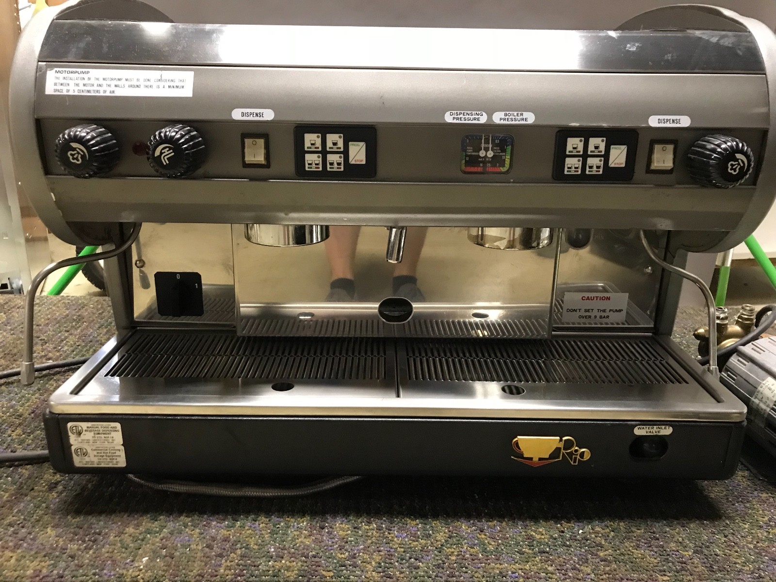 Rio 2 group Espresso Machine