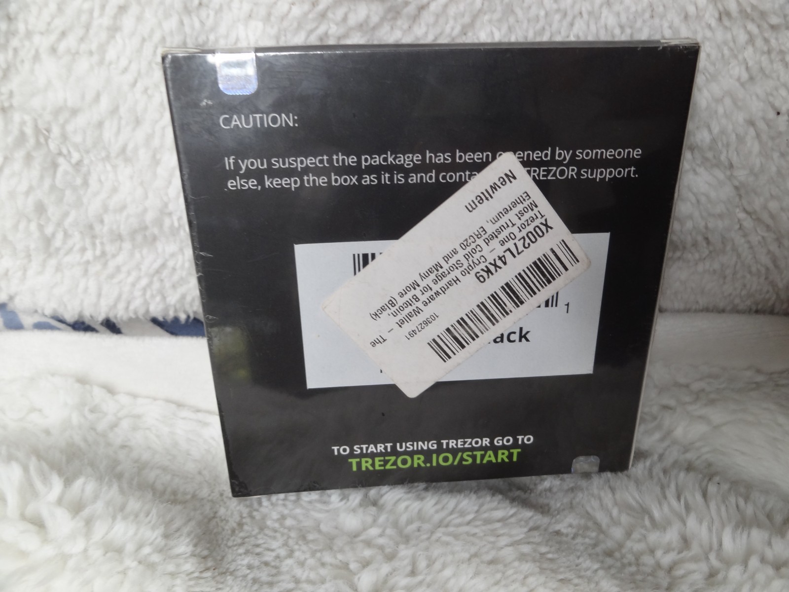Trezor Model One Crypto Hardware Wallet , NEW SEALED