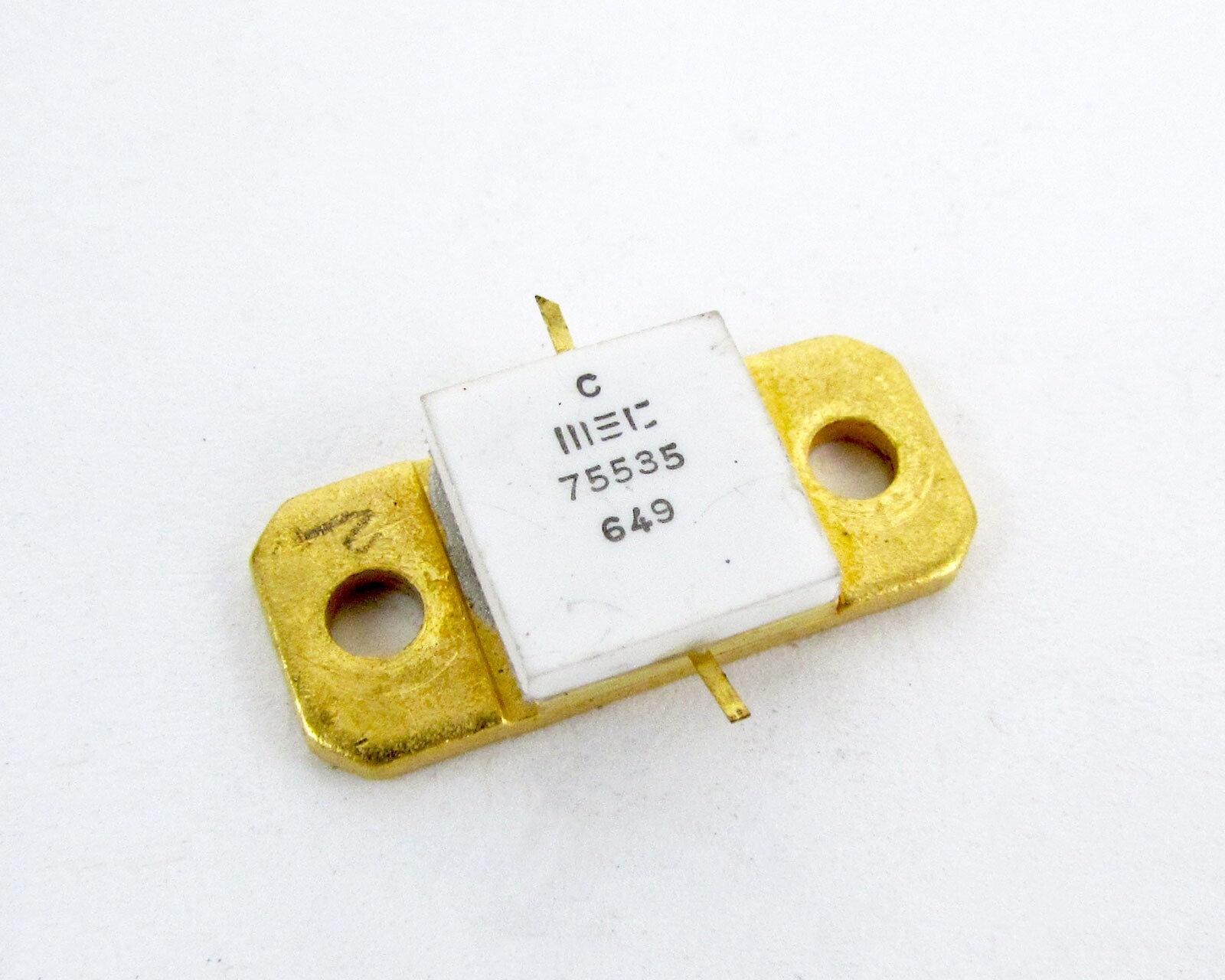 MSC Microwave Semiconductor Corp 75535 Aerospace Electronic Component Gold