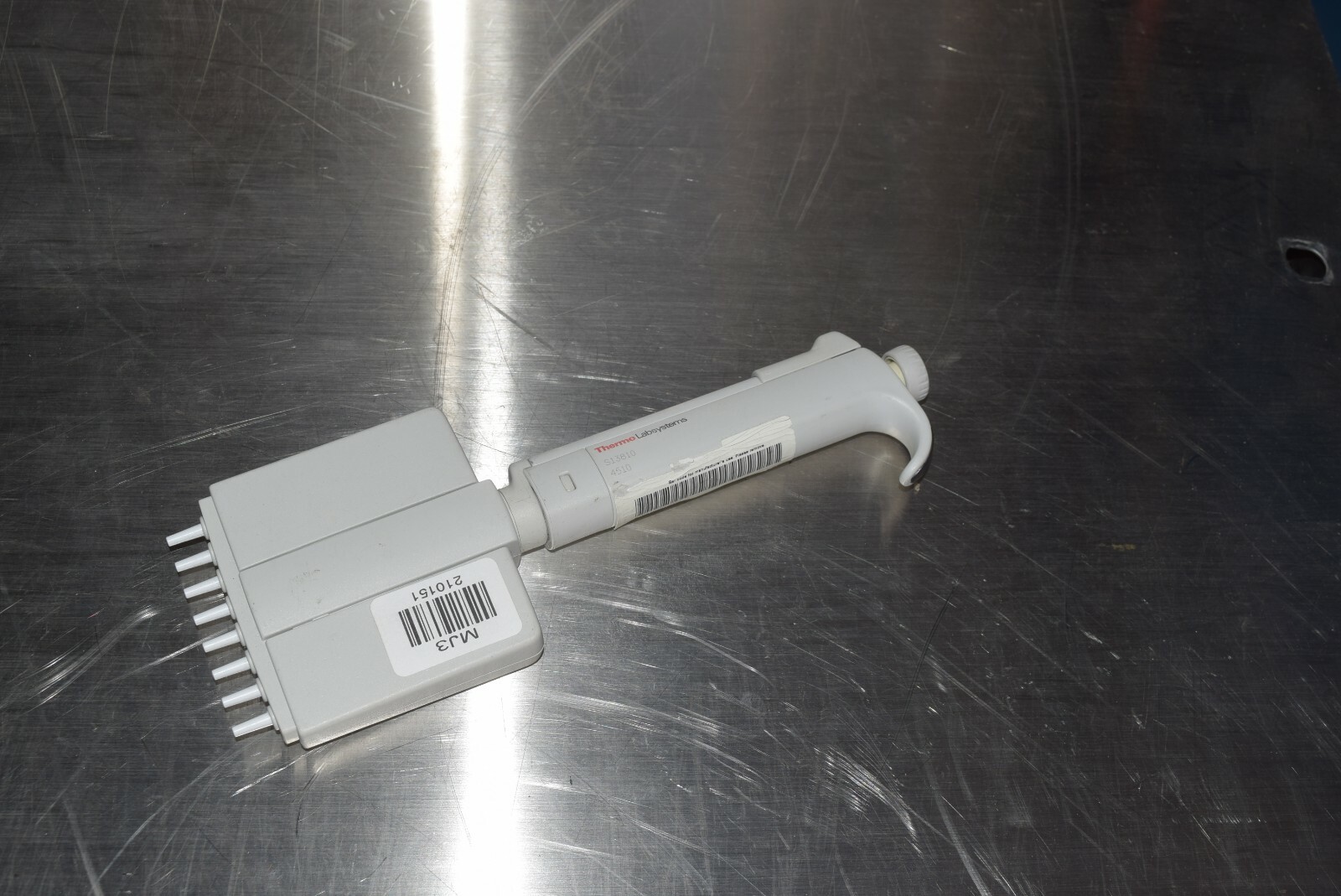 Thermo Labsystems Finnpipette 4510 Digital 8 Channel Manual Pipette  #210151-BA5
