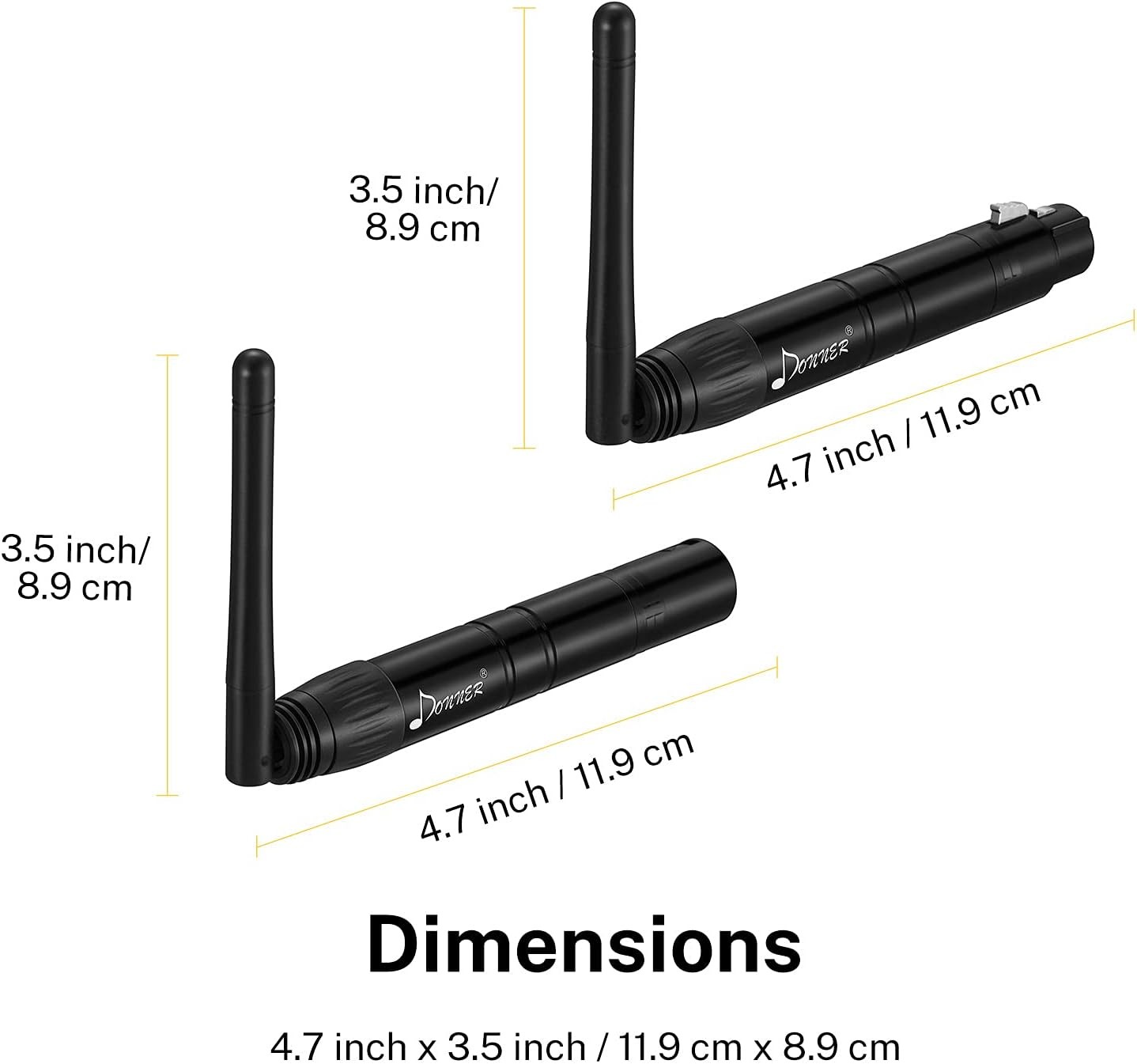 Donner DMX512 2.4G Wireless DMX Transceiver System DJ Stage Lighting