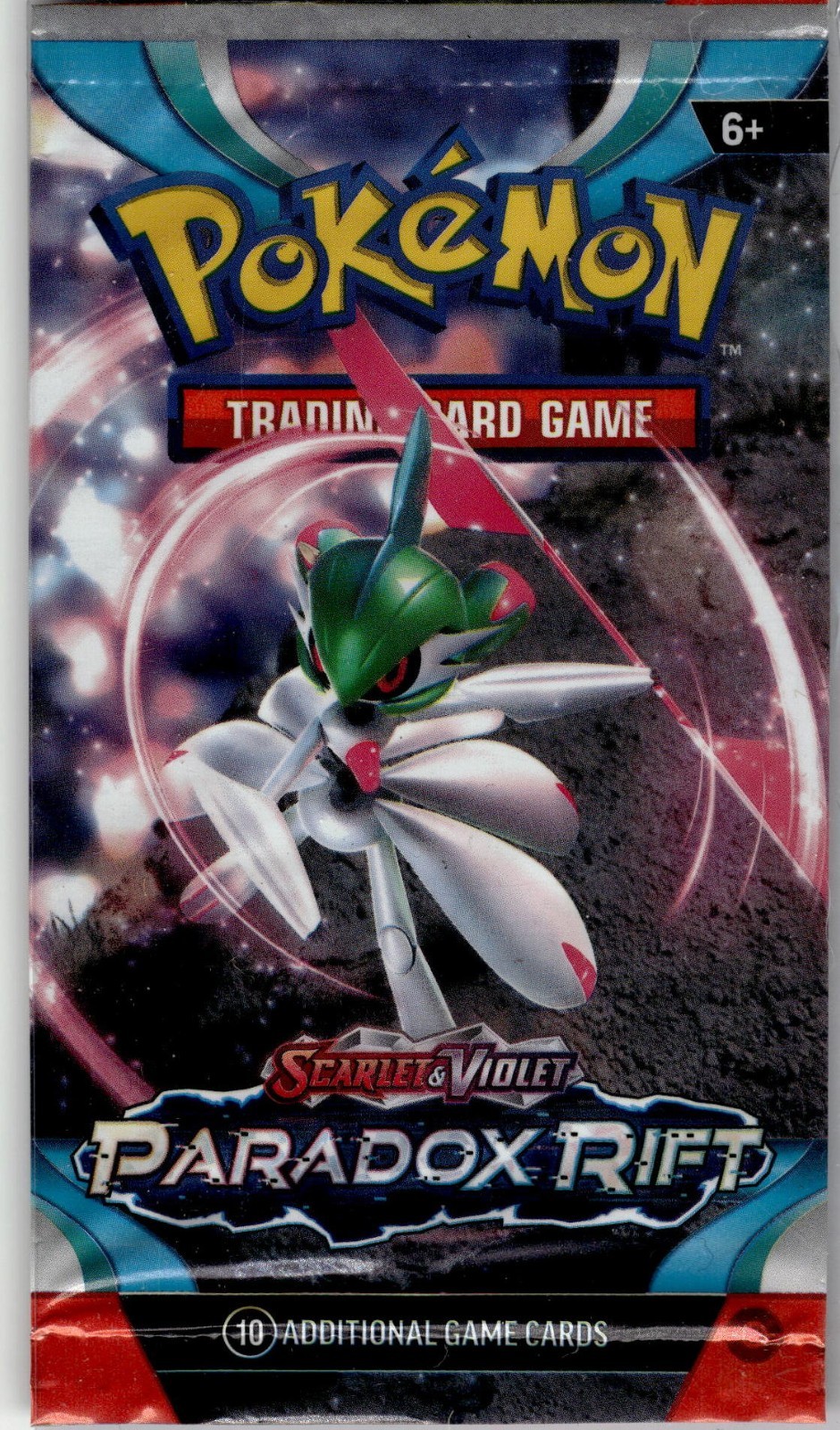 EMPTY Wrapper 2024  Pokemon Paradox Rift Trading Card Art 1