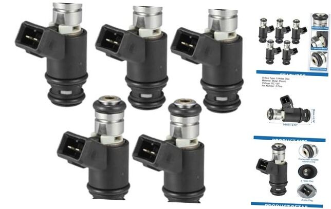 Fuel Injector No.021906031B Fuel Injection Nozzle for VW Golf 1992-1997 2.8 5