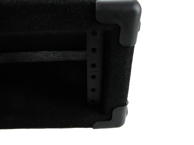 PROCRAFT 10U 12" Deep Rack Case in Black Carpet Wrap - Top Handles w/ Rack Screw