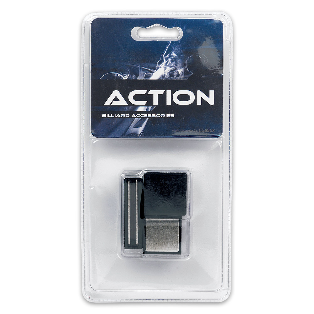 Action QCMCP Magnetic Pool Cue Chalker Blister Pack