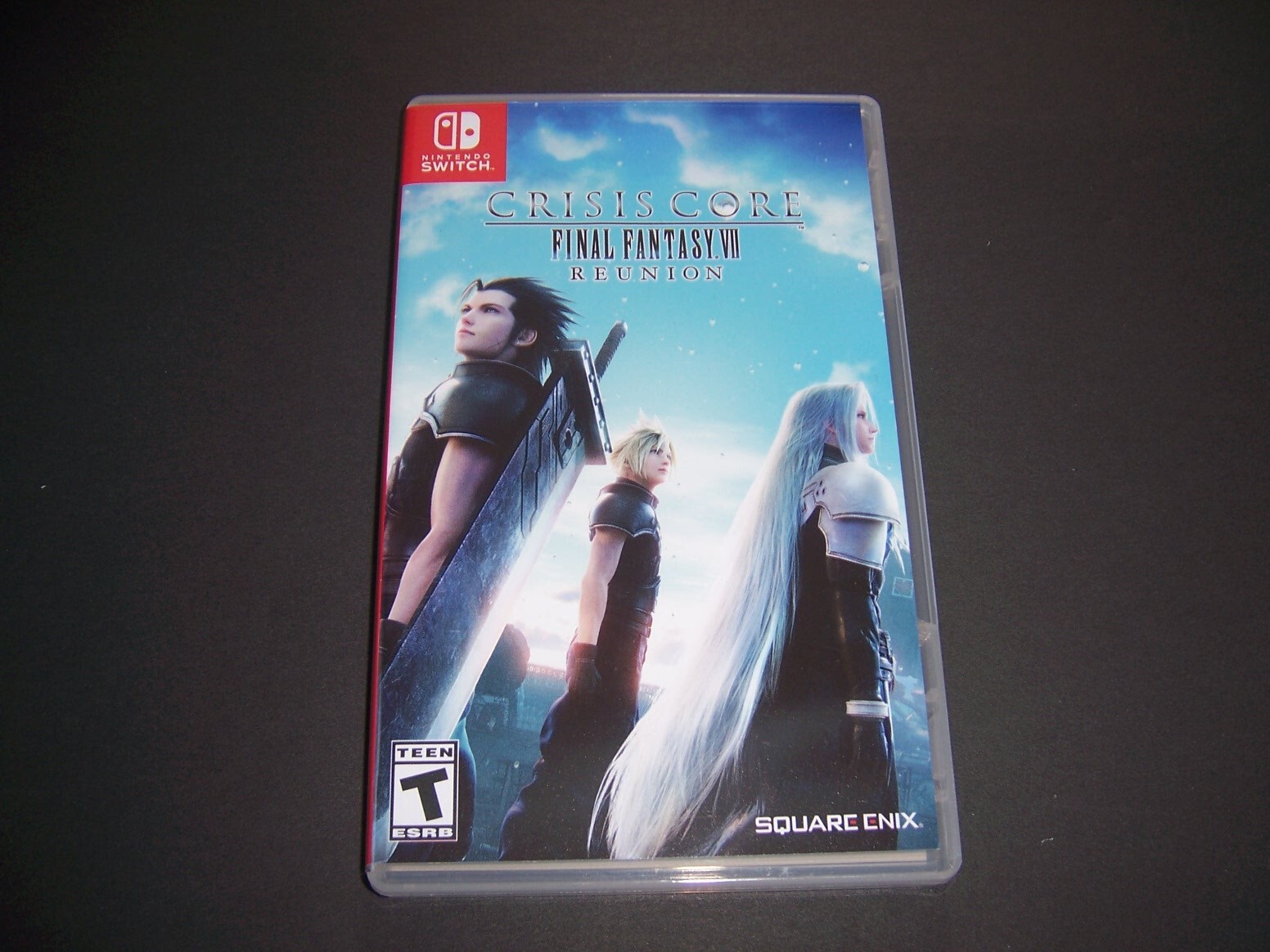 Authentic Case ONLY Replacement Switch Crisis Core Final Fantasy VII Reunion