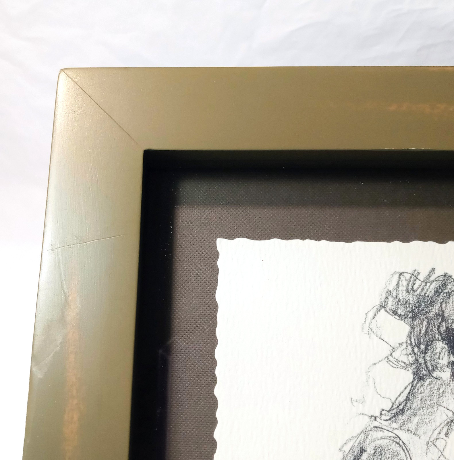 Hallmark Ken Sheldon “First Friends" with Tags Frame Print Some Defects READ