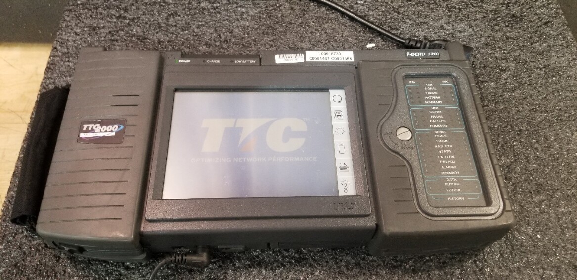 TTC/Acterna Test Pad 2000C with FST-2310 Module Unit A1