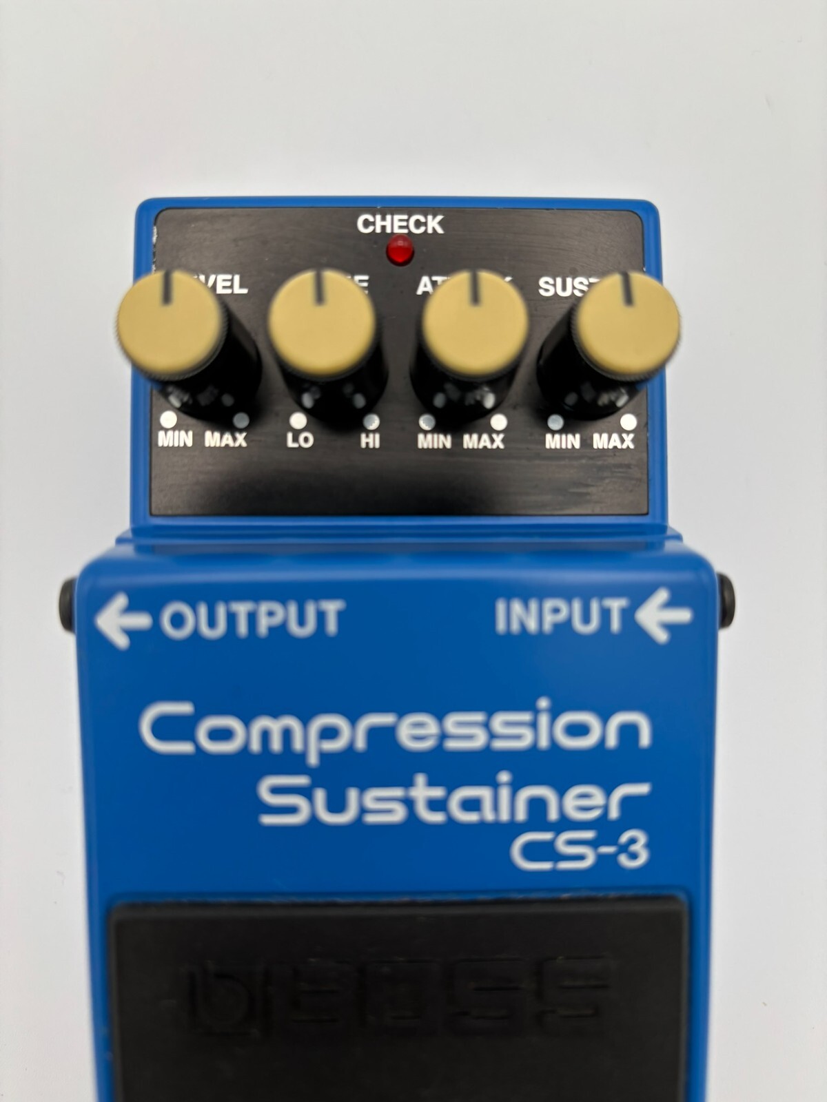 Boss CS-3 Compressor Guitar Effect Pedal Used