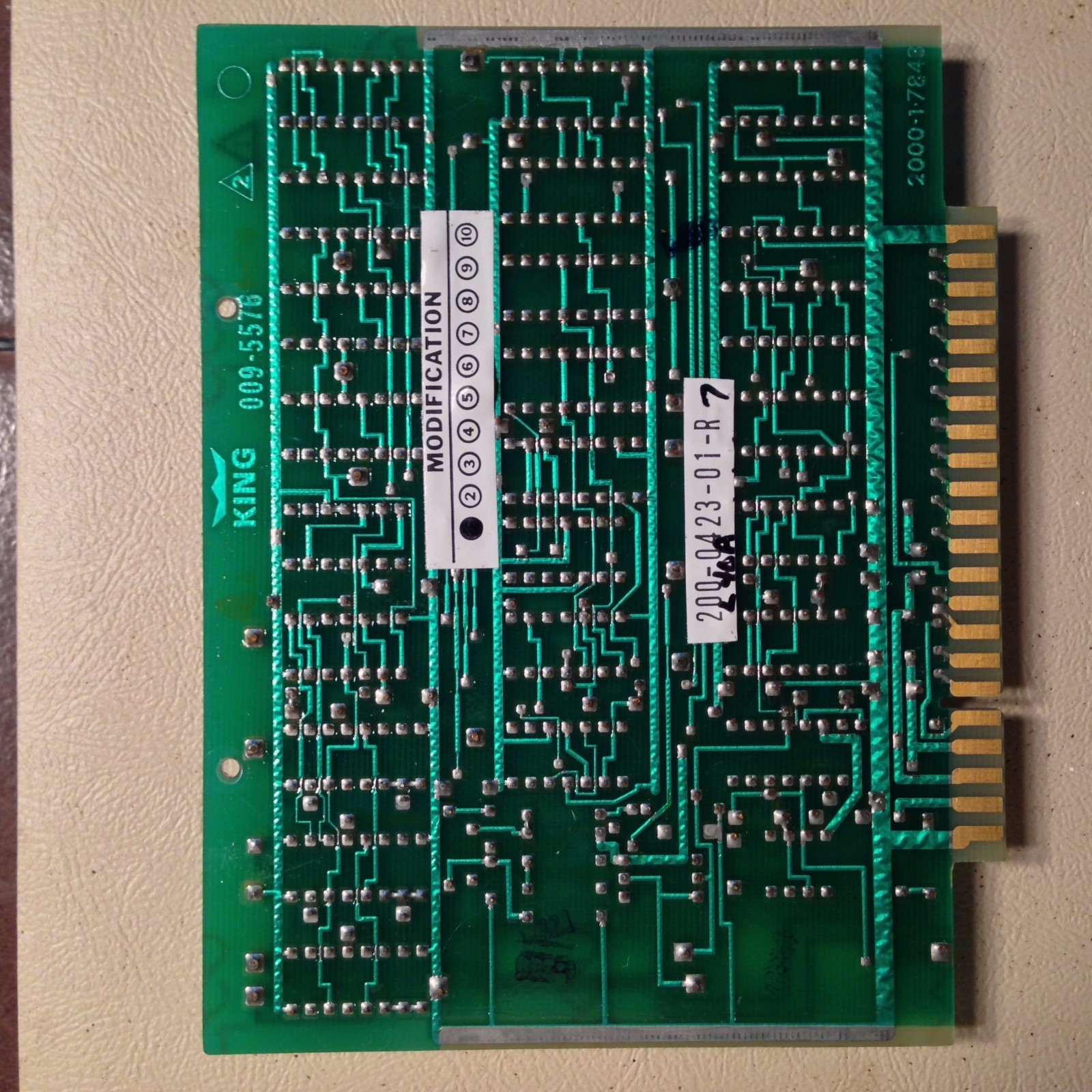 King KDM-705A Controller Board 200-0423-01, NOS