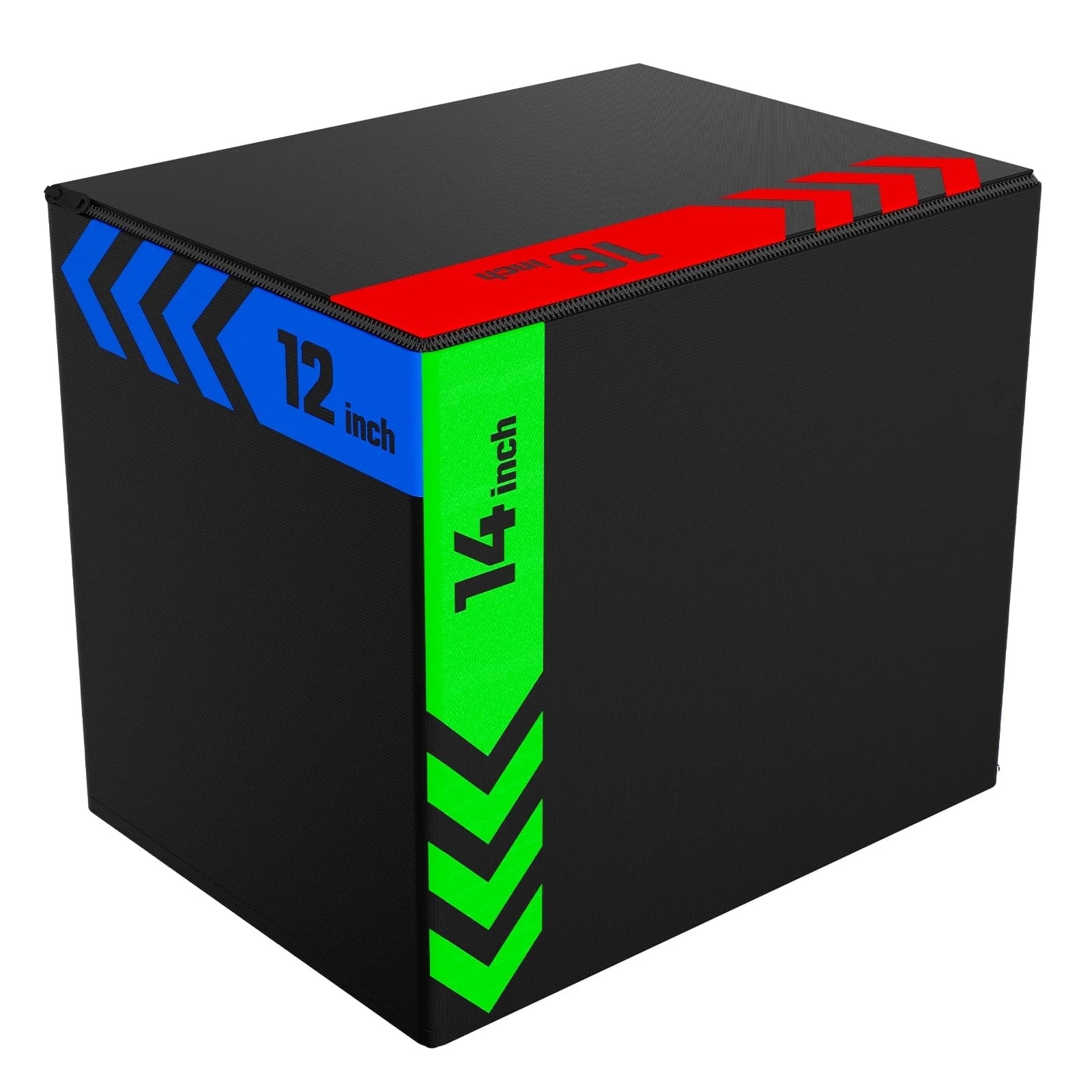 Plyometric Box Multi-Use Jumping Exercise Equipment Trainer anti Slip Surface