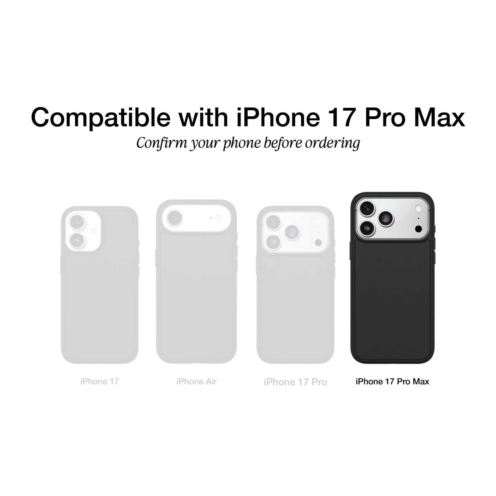 Commuter Series Case with Camera Control