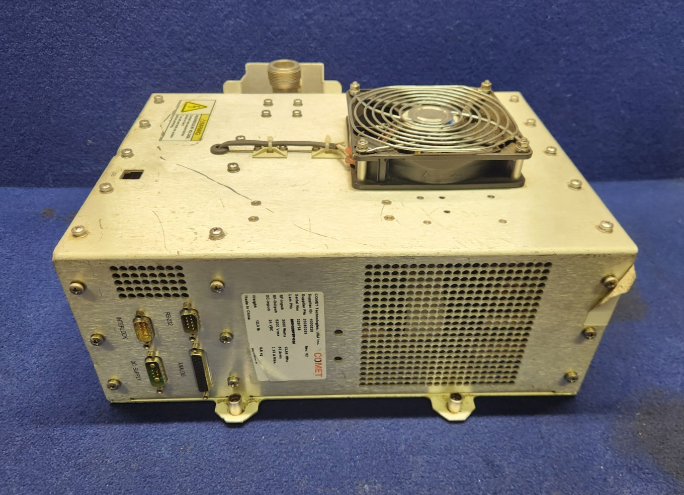 Comet Technologies 1000828 RF Match Lam 660-228191-001 3000W