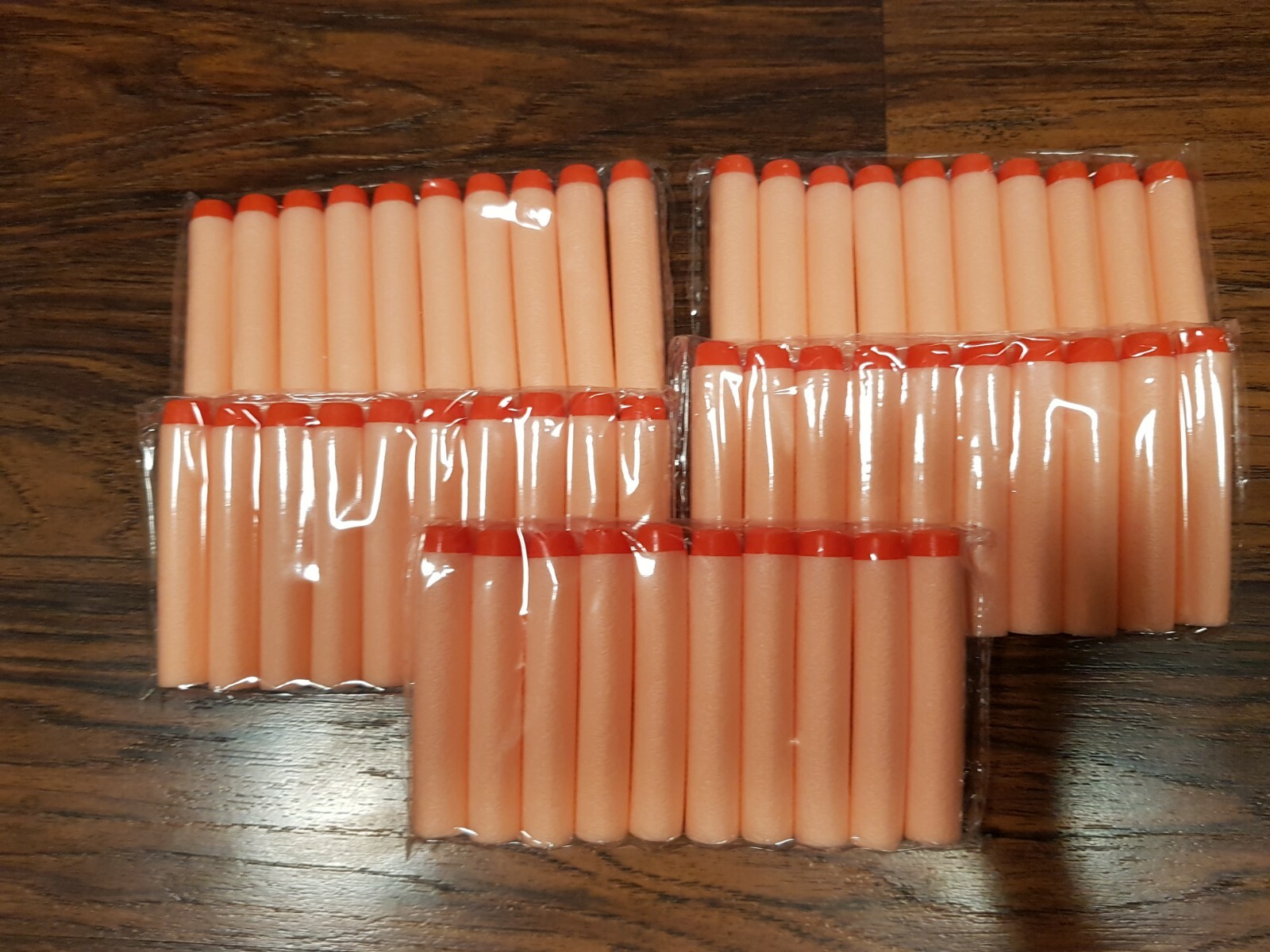 50pcs 2.75" ORANGE Elite Bullet Foam Dart refill Replacement Toy Gun Darts USA