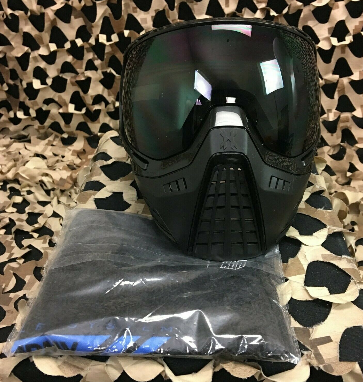 NEW HK Army KLR Paintball Mask - Onyx w/ Smoke Lens