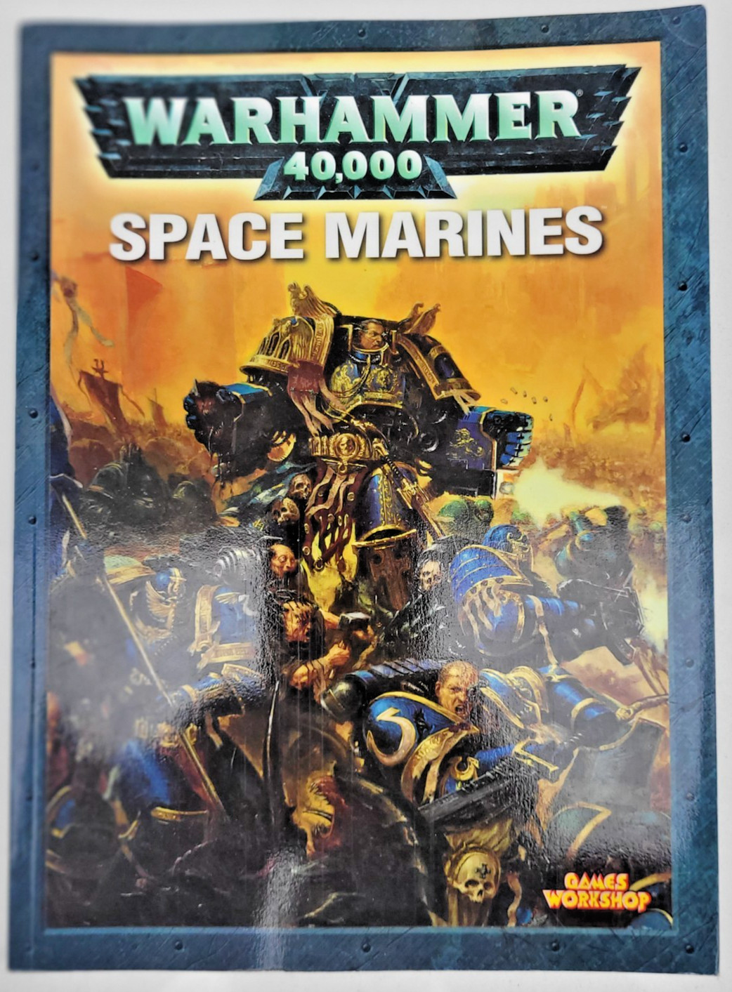Space Marines Codex. Warhammer 40k 3rd Edition Soft Back. EX