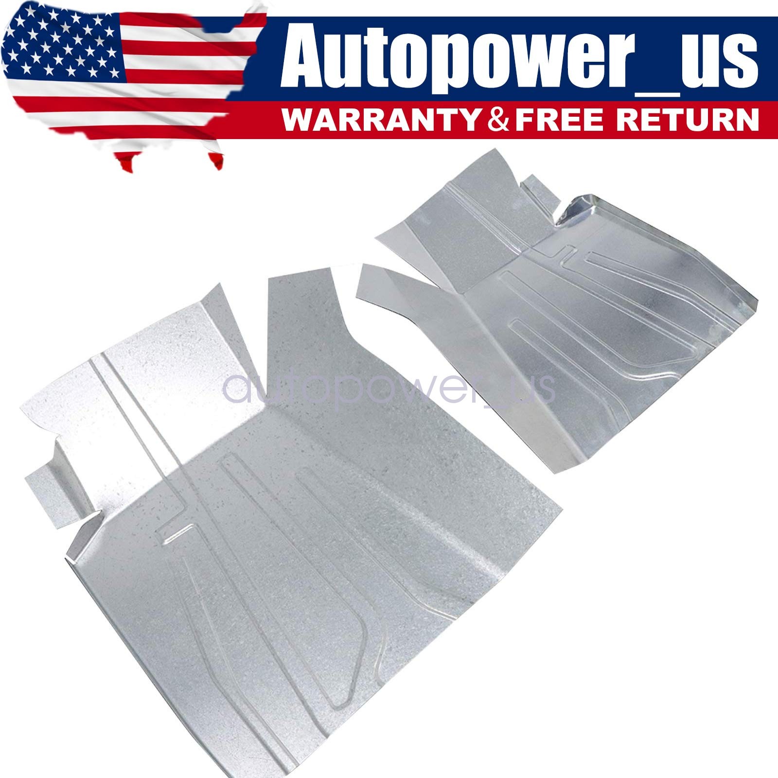 Pair Front Floor Pans fit 1978-1988 El Camino Malibu Regal Cutlass Monte Carlo