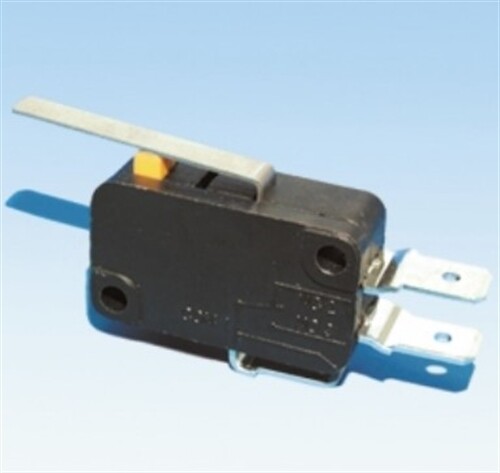 Micro Switch (Tend) TMV101-C; 10A Long Lever Type; (1C bottom terminal #250)