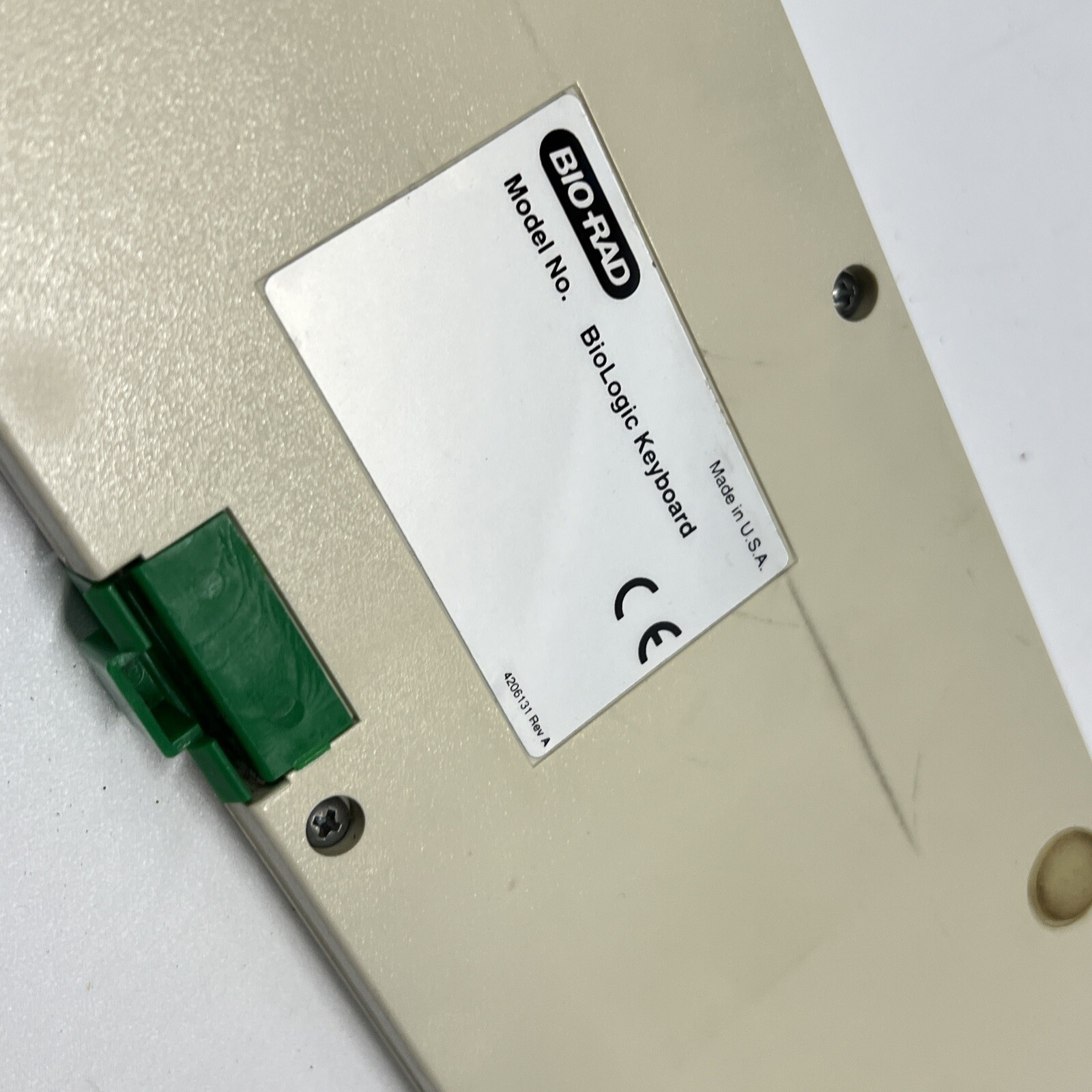 Bio-Rad Keyboard 4206063 BioLogic Keyboard OEM Module Replacement Part Unit