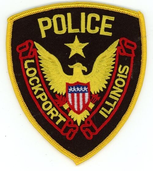 ILLINOIS IL LOCKPORT POLICE NICE SHOULDER PATCH SHERIFF