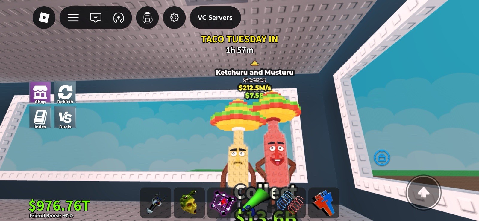 Roblox Ketchuru and Musturu Secret Game Asset - Taco Tuesday Event