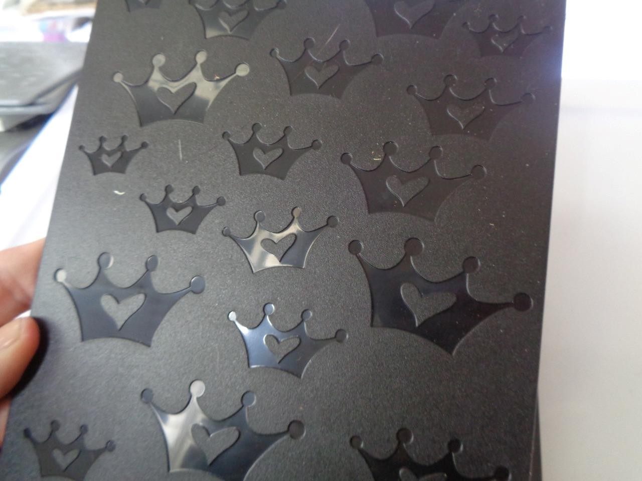 Sizzix Texturz Texture Plate Embossing Pattern Crowns Funky Squares Go Girly