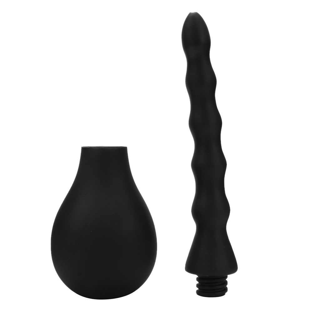 Silicone Anal Cleaner Flush Anal Ball Vaginal Anal Douche Cleaning Bulb Enema