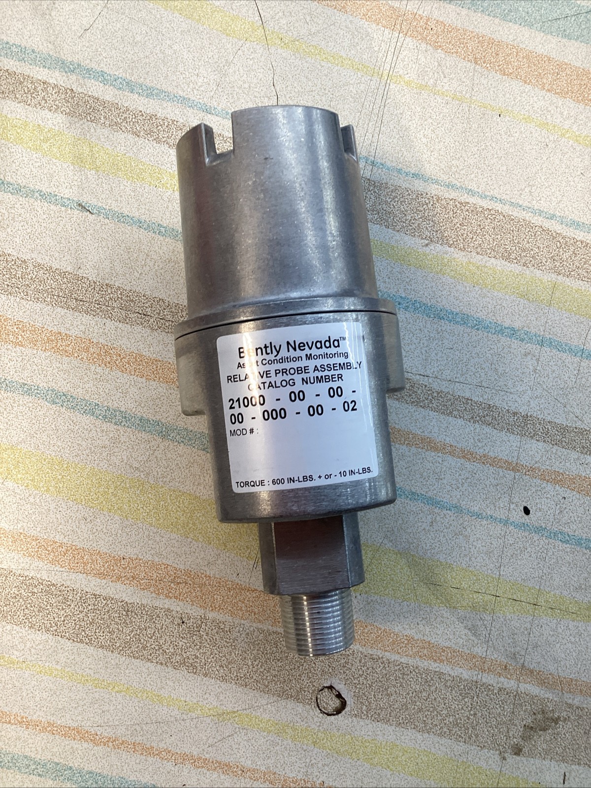 Bently Nevada 21000-00-00-00-000-00-02 Relative Probe Assembly - NEW