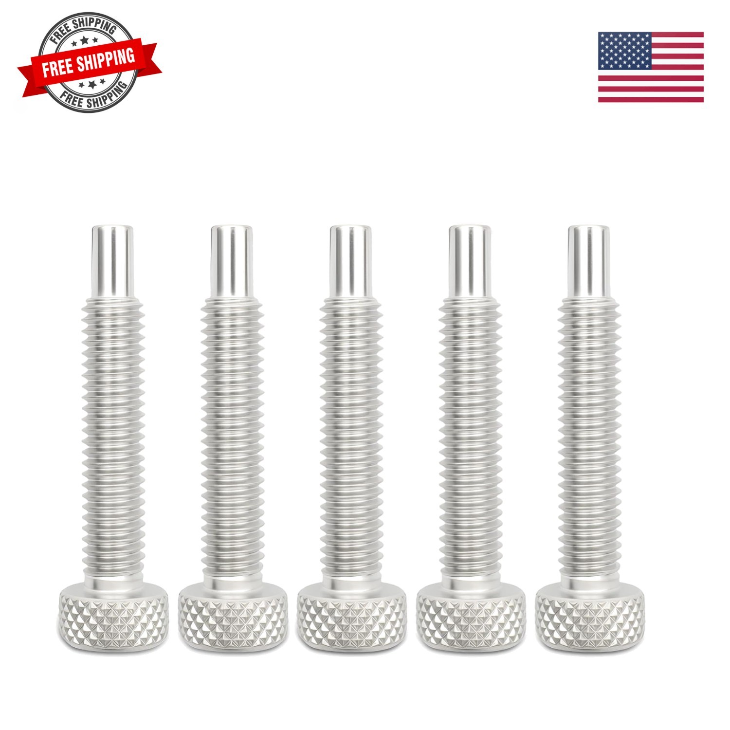 5 Pack 10" Vise-Grip Adjusting Screws Compatible with Irwin VISE-GRIP Locking...