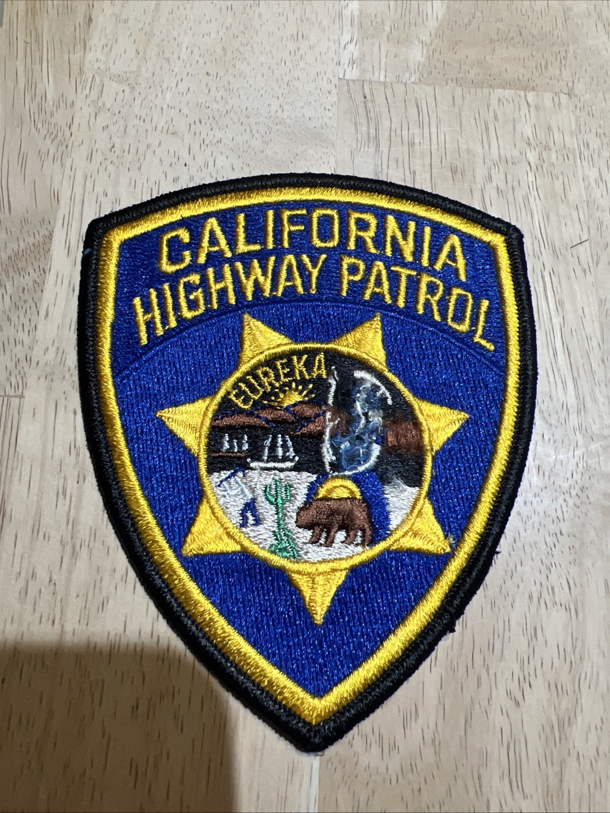 California Highway Patrol CHP Eureka Shoulder Uniform Patch