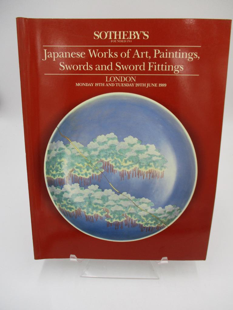 Sotheby's Japanese Works of Art Paintings Swords Swords Fitting Auction Catalog