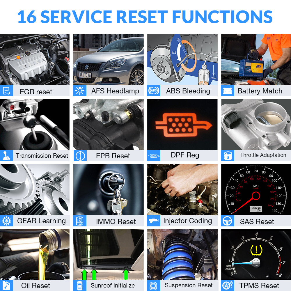 THINKDIAG Old Boot OBD2 Scanner Bidirectional Car Diagnostic Tool ECU KEY Coding