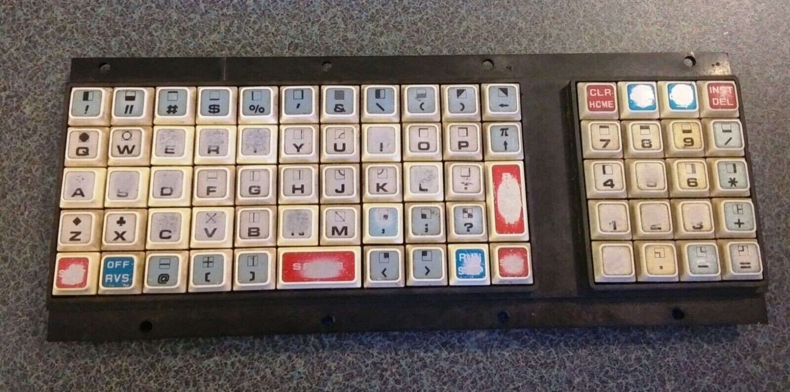 Commodore PET CBM Keyboard key repair