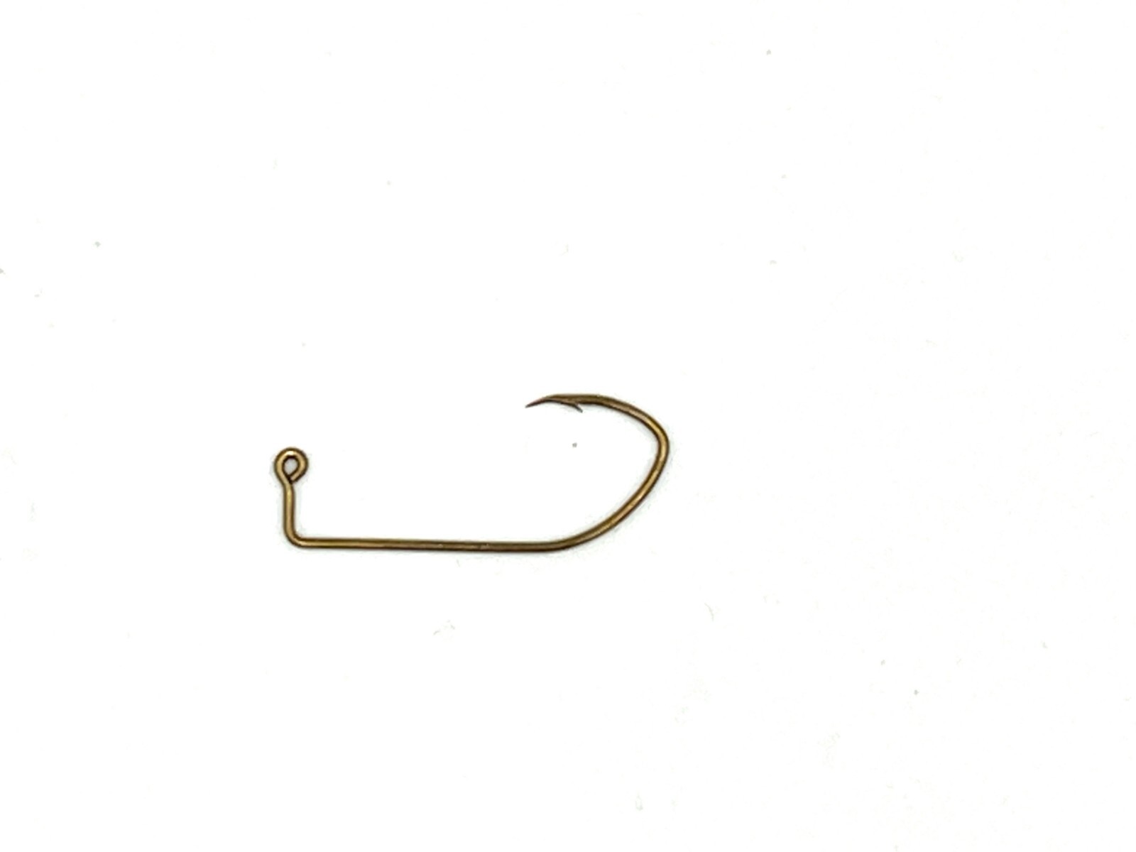 100 - Mustad  32500BR Bronze Sickle Style Jig Hooks for Molds