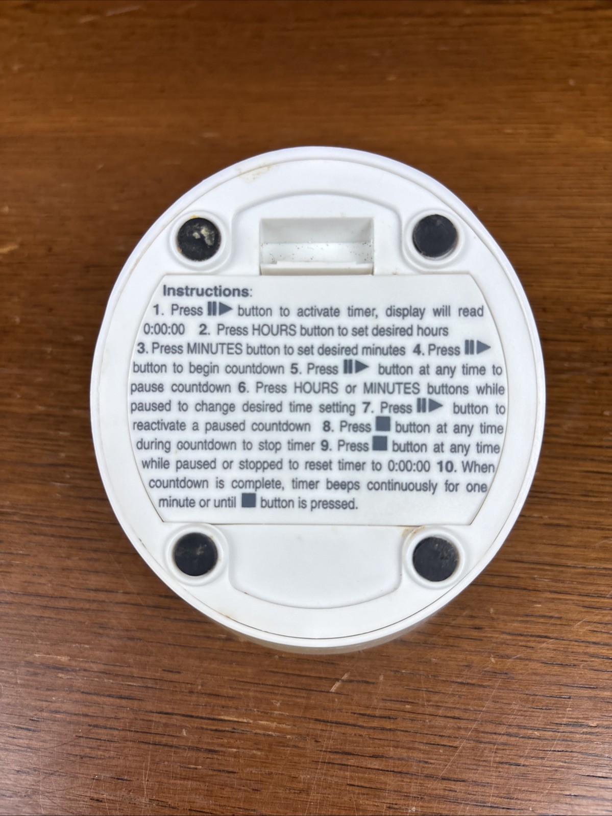 KitchenAid Digital Kitchen Timer Hours Minutes Start Pause Reset Counter TESTED
