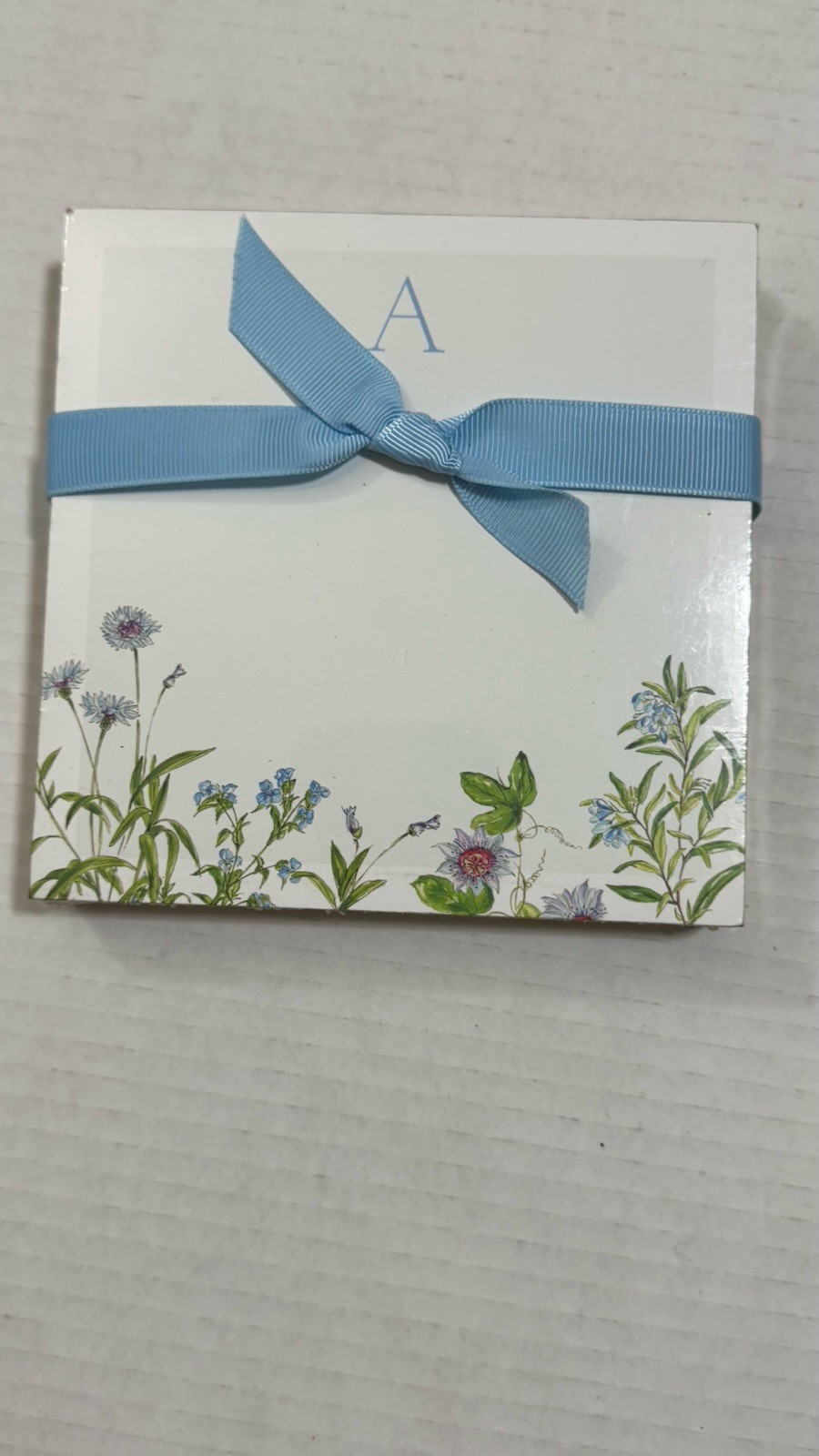 ROSANNEBECK COLLECTIONS LUXE 65 CARD STOCK SHEETS BLUE FLORAL NEW