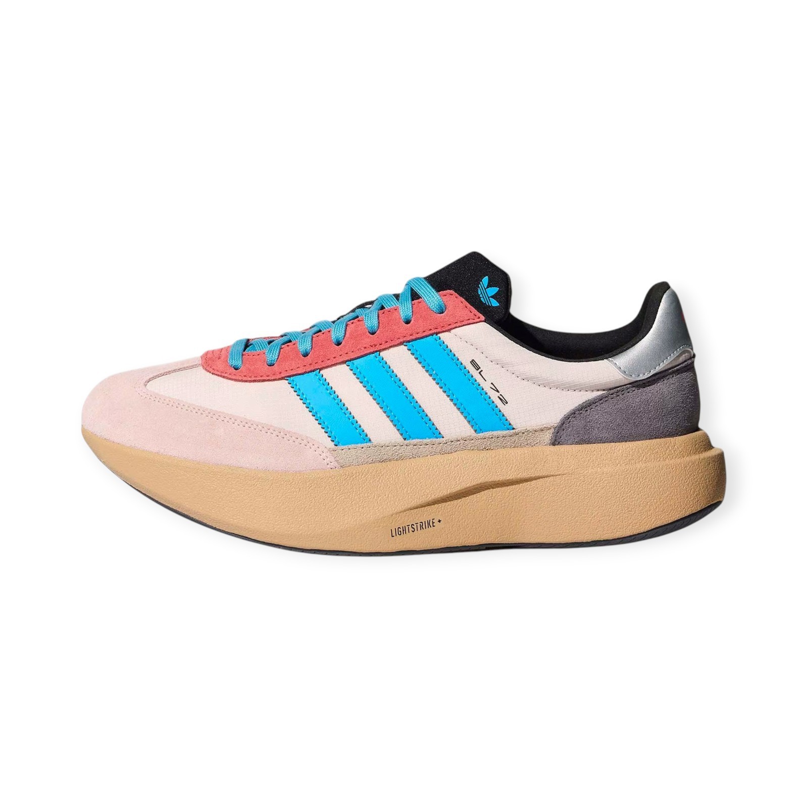 Adidas Originals SL 72 PRO T-Toe Retro Cream Pink Blue KK3075 Unisex Sneakers