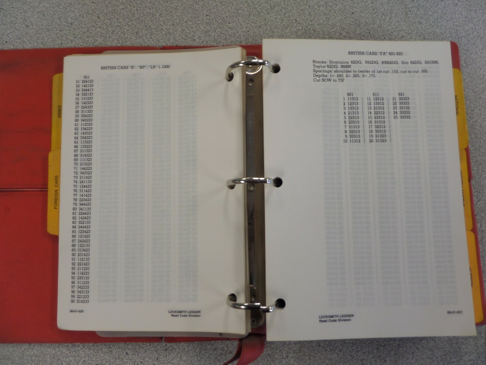 REED GENERAL CODE BOOK VOLUME 6 USED GOOD SHAPE