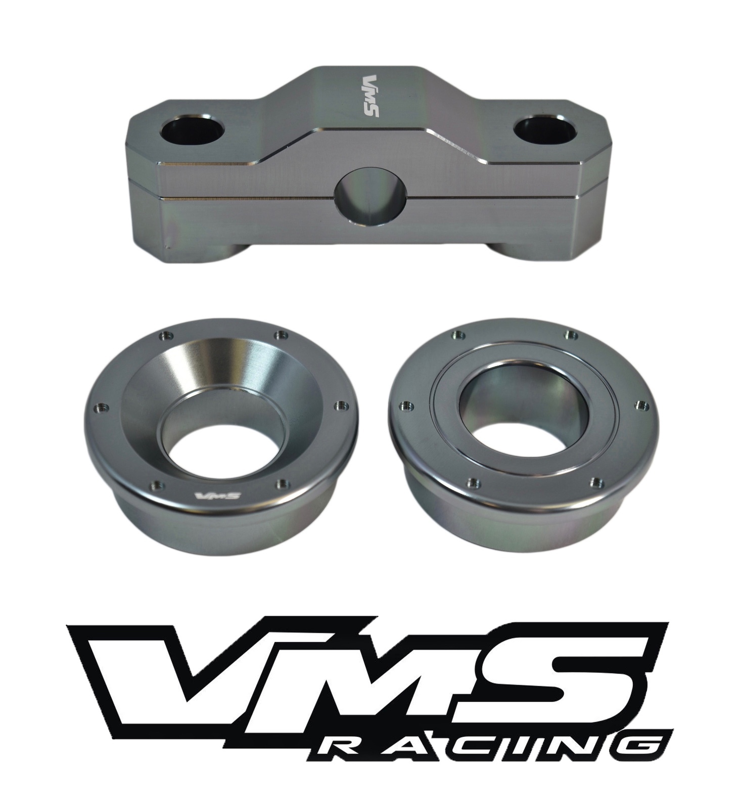 VMS RACING 2PC F+R SOLID SHIFTER BUSHINGS FOR 99-00 CIVIC 94-01 INTEGRA GUNMETAL