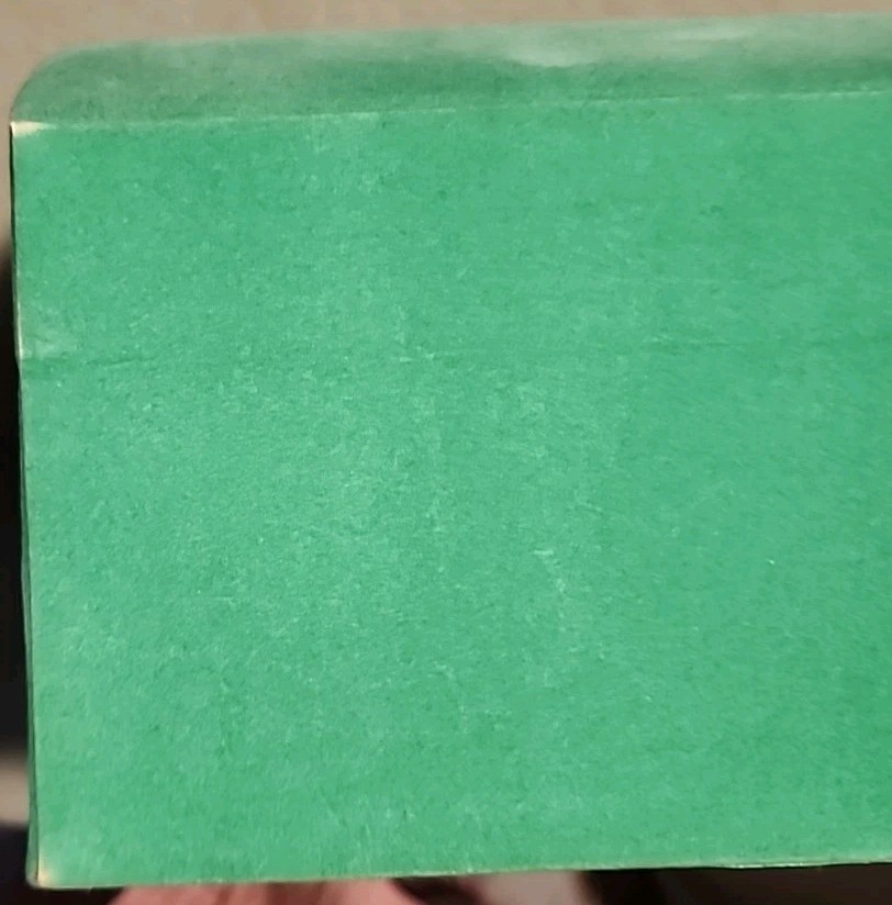 Dillards Green Velvet Box W Gold Rope Knot Closure