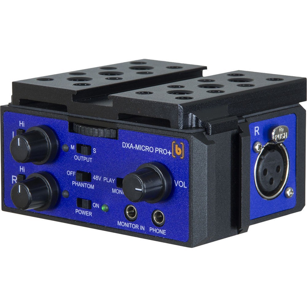 Beachtek DXA-MICRO-PRO PLUS Active Audio Adapter for DSLRs and Camcorders - NEW