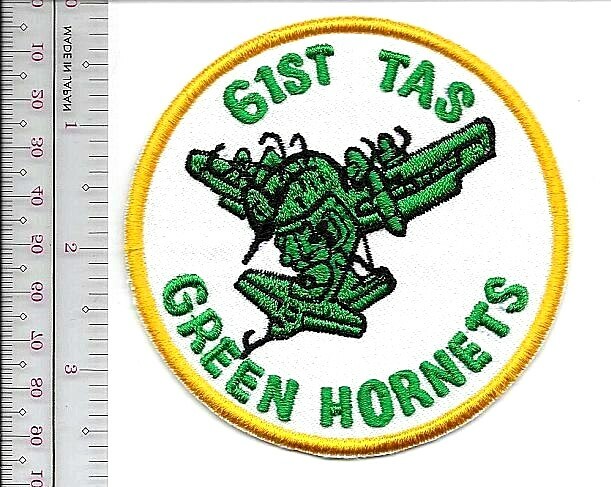 Vietnam US Air Force USAF 61st Tactical Airlift Squadron TAS Green NO TARIFF
