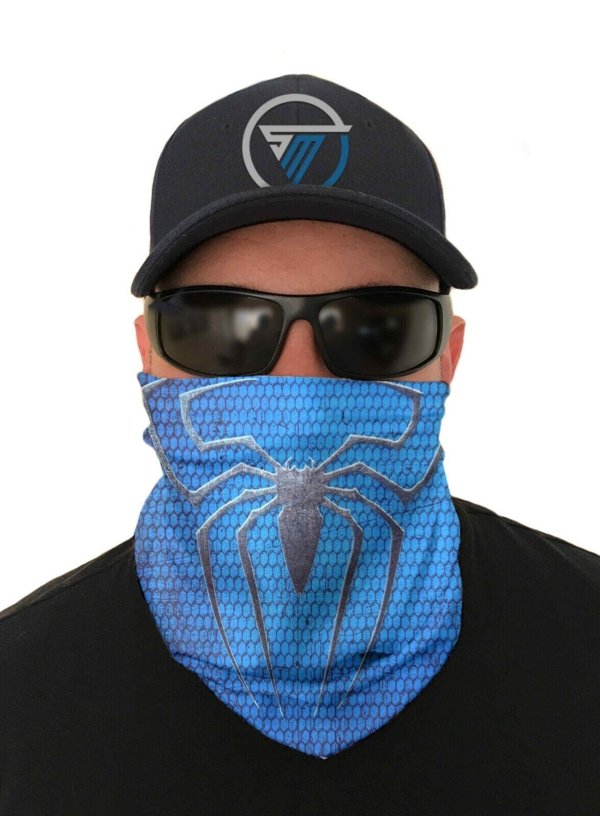 Spider Neck Gaiter Mask Face Fishing Scarf Sun Cover Headwear Balaclava Biker UV