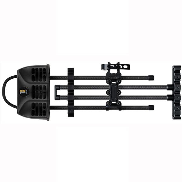 TightSpot Shift-Lock 5-Qty Quiver, Aluminum & Carbon Fiber, Black [TSQSL5BLK]