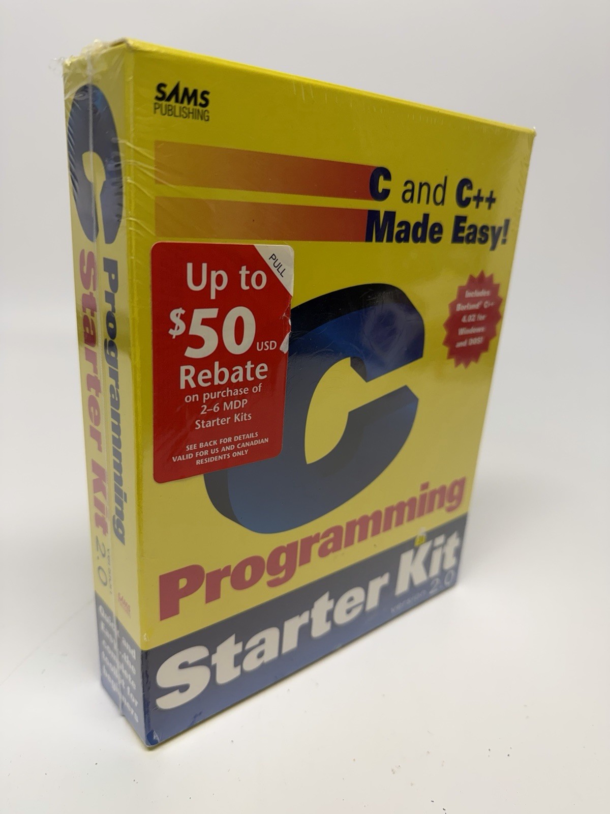VTG NOS C and C++ Programming Starter Kit Version 3.0 Macmillan Book Cd Box 1998