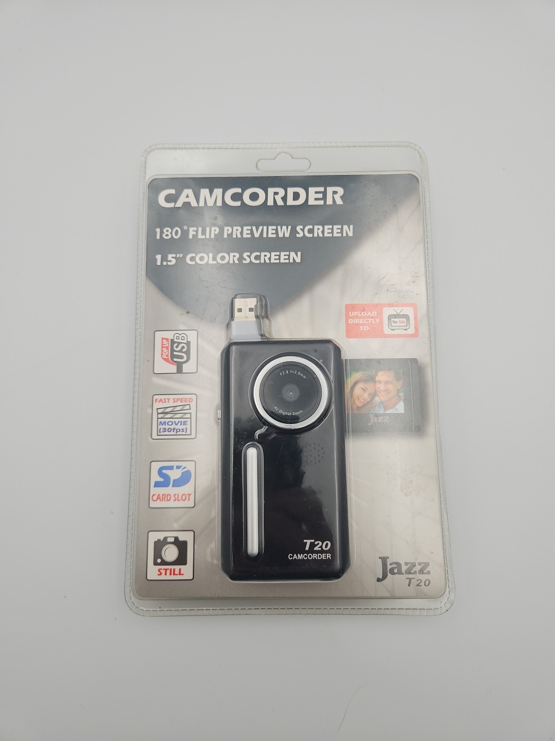 Jazz Digital Camcorder T20 Small Black Rare