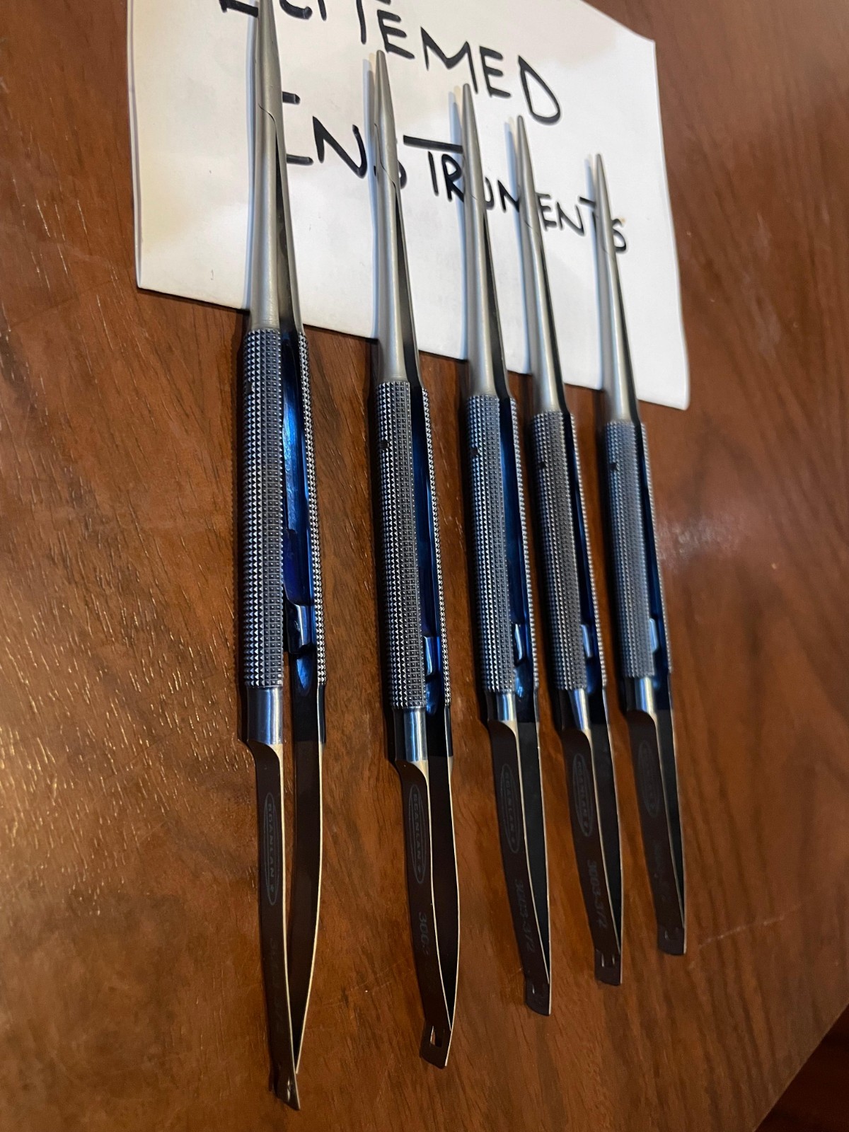 SCANLAN LEGACY Jacobson Micro Needle Holder 3003-372 Titanium 18cm pack of 4