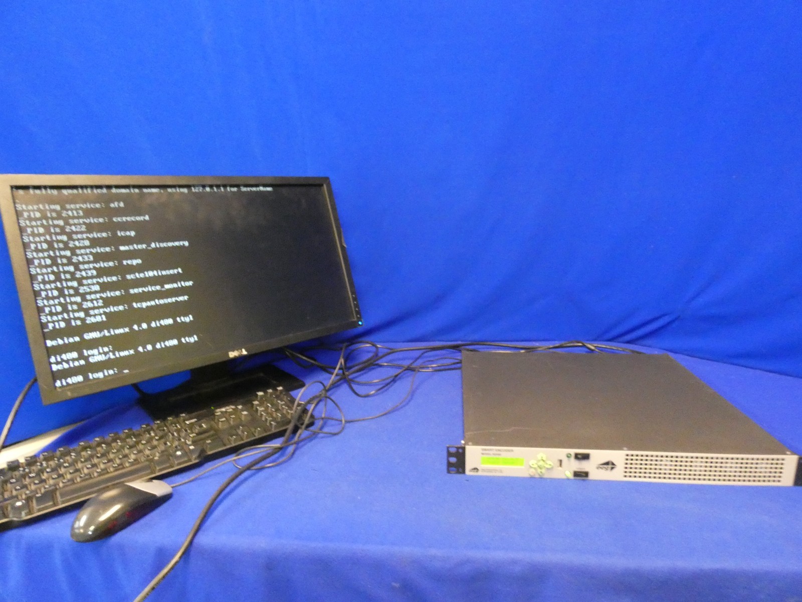 EEG HD490 Smart Encoder Closed Captioning Solution (Powers on NO Login Info)