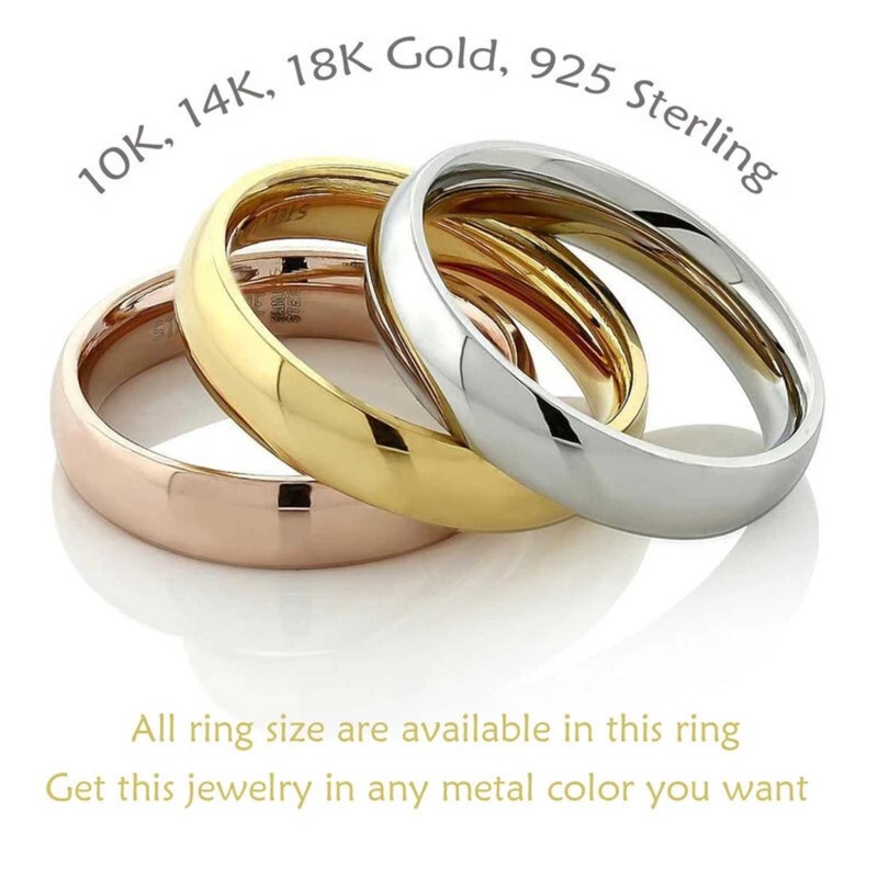 7x5mm Oval Shape Semi Mount Ring 925 Sterling Silver Solitaire Stackable Ring